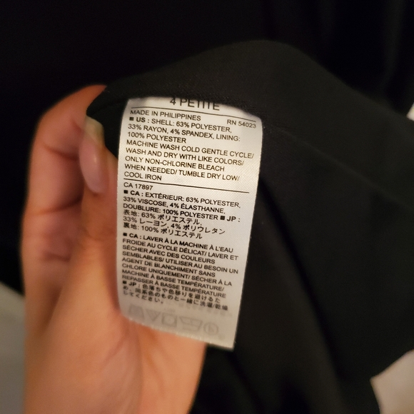 Banana Republic Black Fit and Flare Dress - Picture 10 of 11